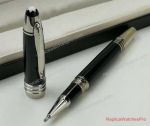 How To Spot A Fake Montblanc JFK Rollerball Pen Black & Silver Clip